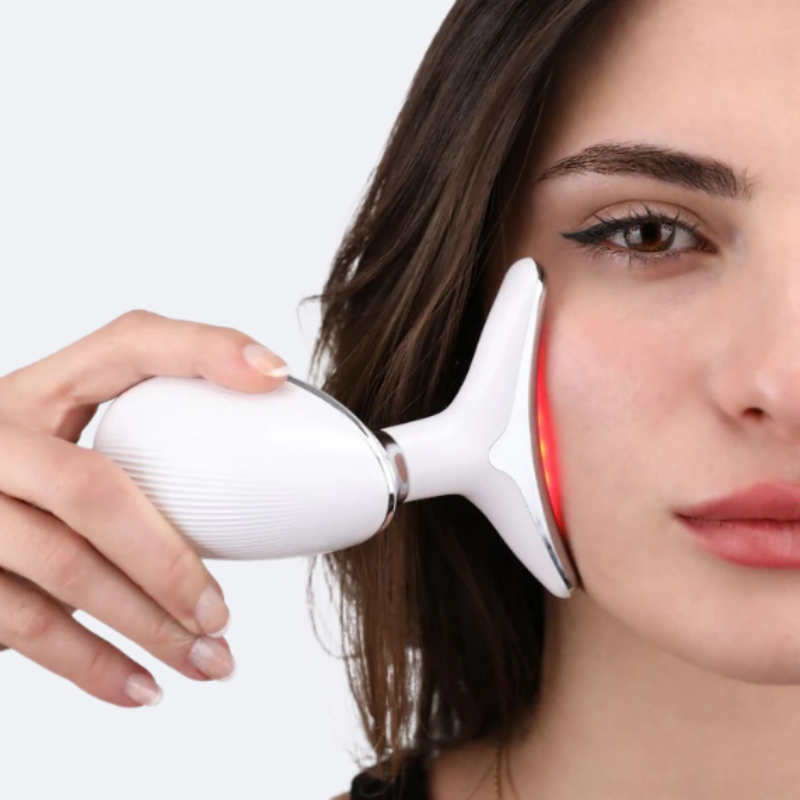 Sculpteur de Visage – Appareil Anti-Âge Ions, Vibrations & LED