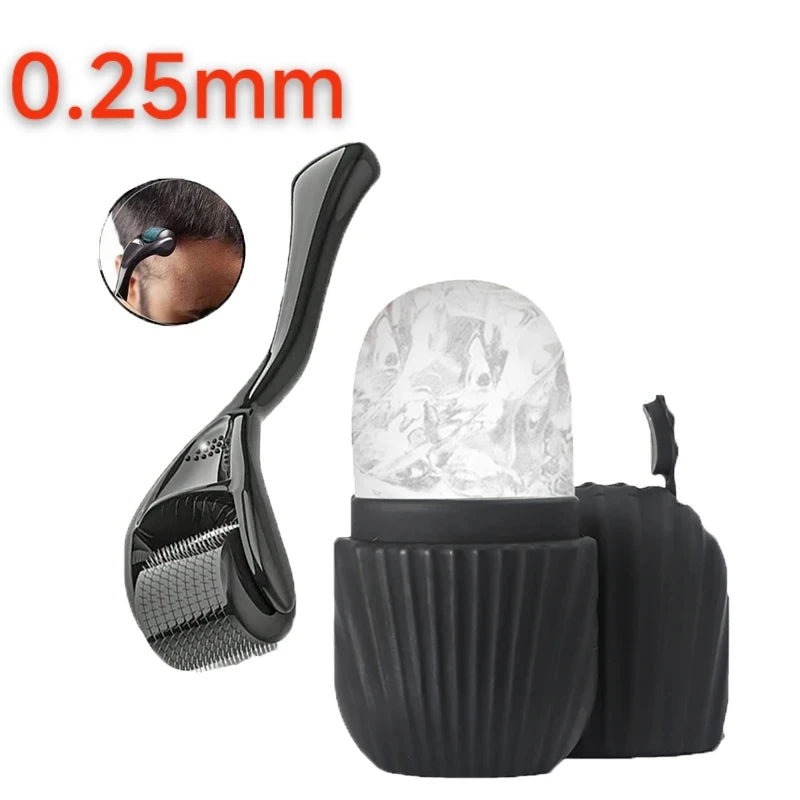 Rouleau Glaçant Visage & Gua Sha – Set Massage Lifting & Contouring