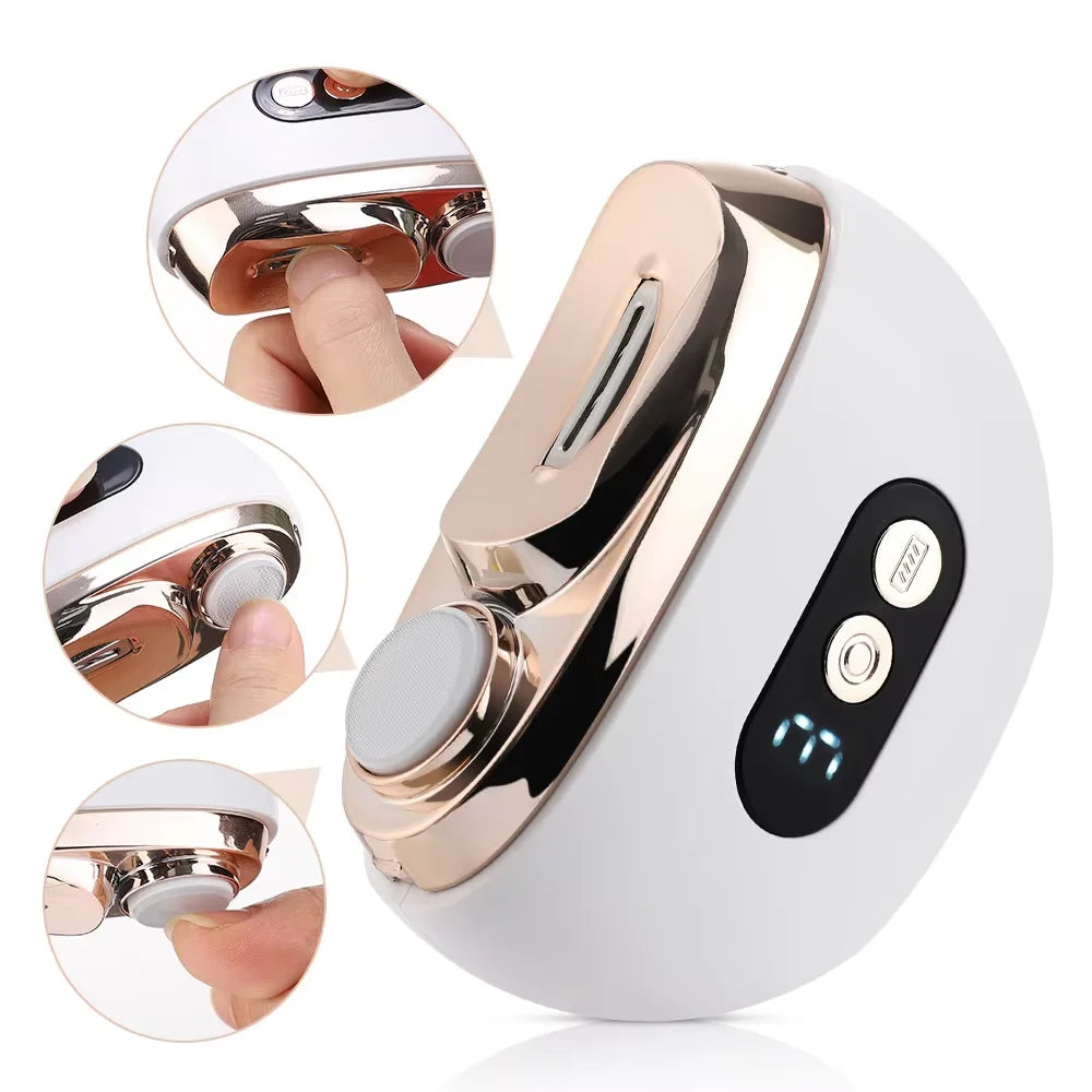 Coupe-ongles Électrique avec Lumière LED — Manucure & Pédicure pour Bébé et Adulte