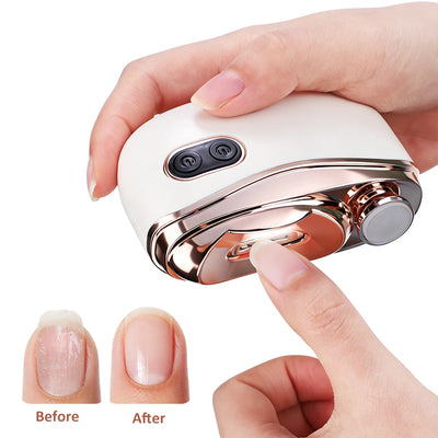 Coupe-ongles Électrique avec Lumière LED — Manucure & Pédicure pour Bébé et Adulte