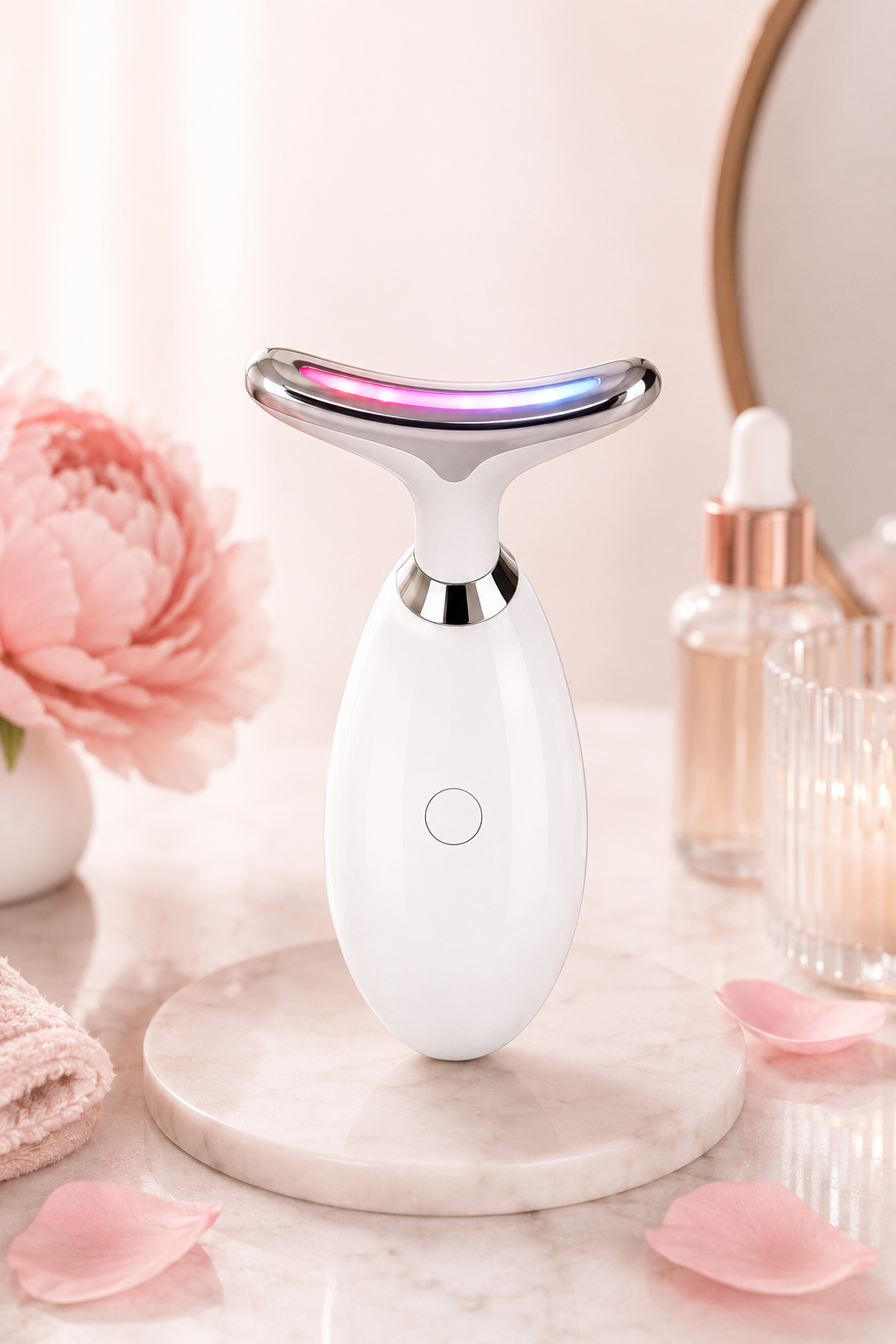Sculpteur de Visage – Appareil Anti-Âge Ions, Vibrations & LED