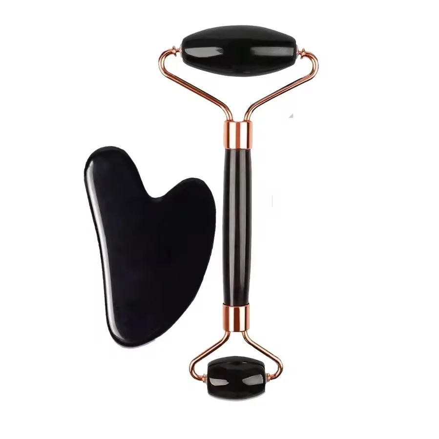 Rouleau Glaçant Visage & Gua Sha – Set Massage Lifting & Contouring
